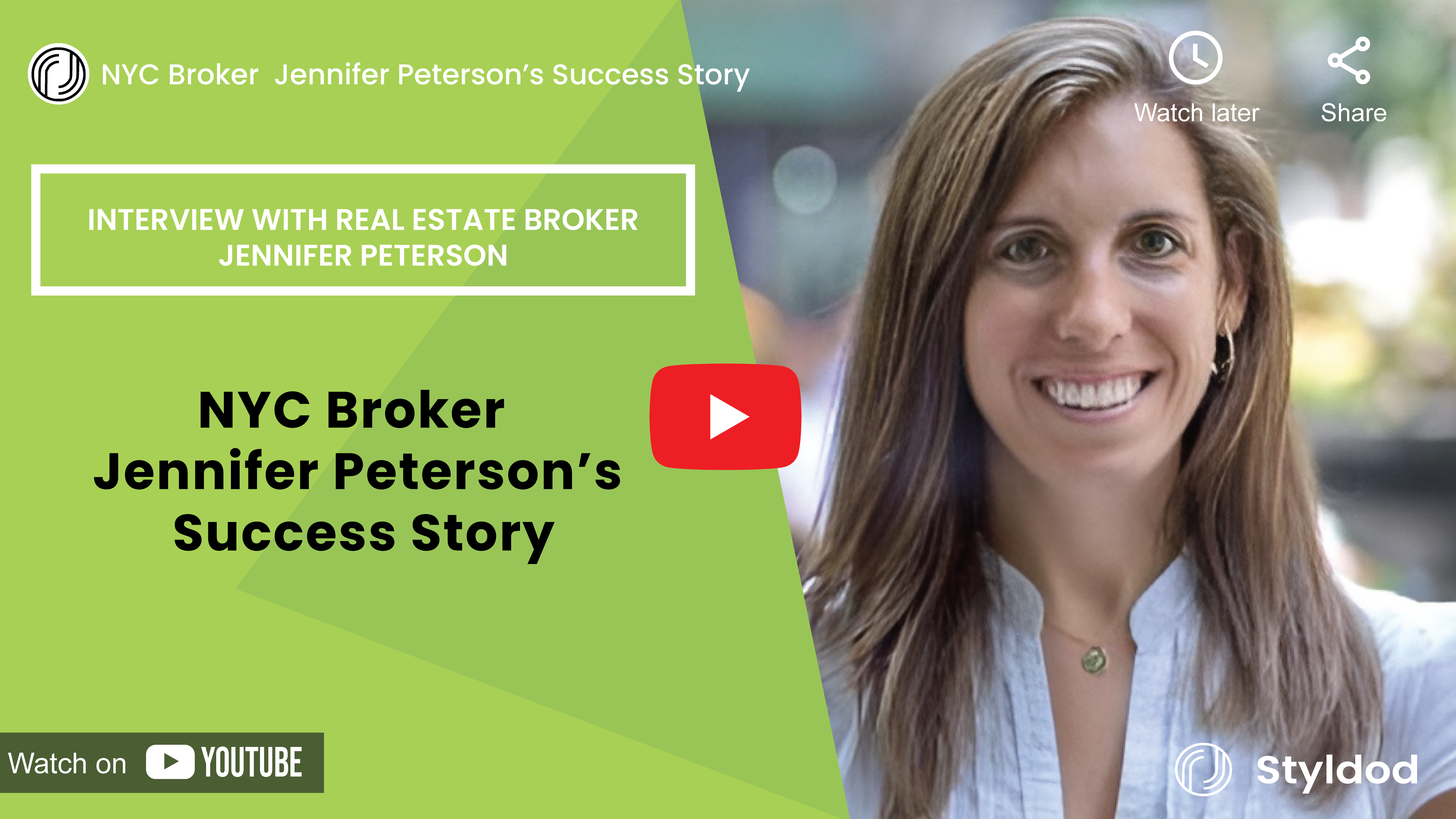Real Estate Agent Success Story Interview With NYC Broker Jennifer